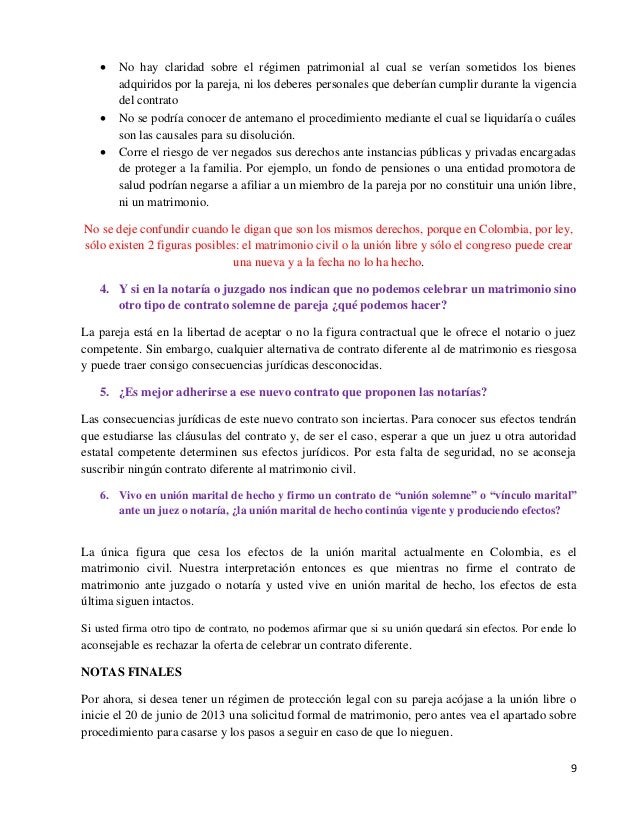 requisitos para un matrimonio gay en colombia